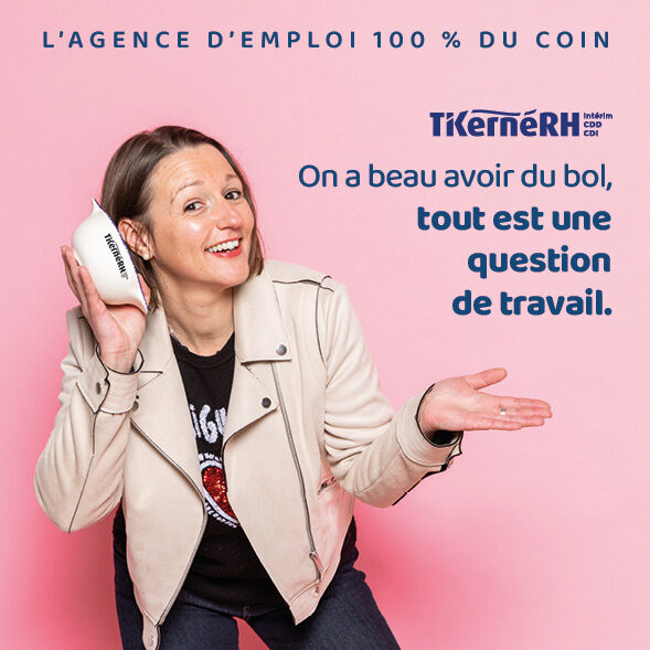 Campagne d'image pour TiKerné RH, réalisée par K unique agence de communication à Quimper