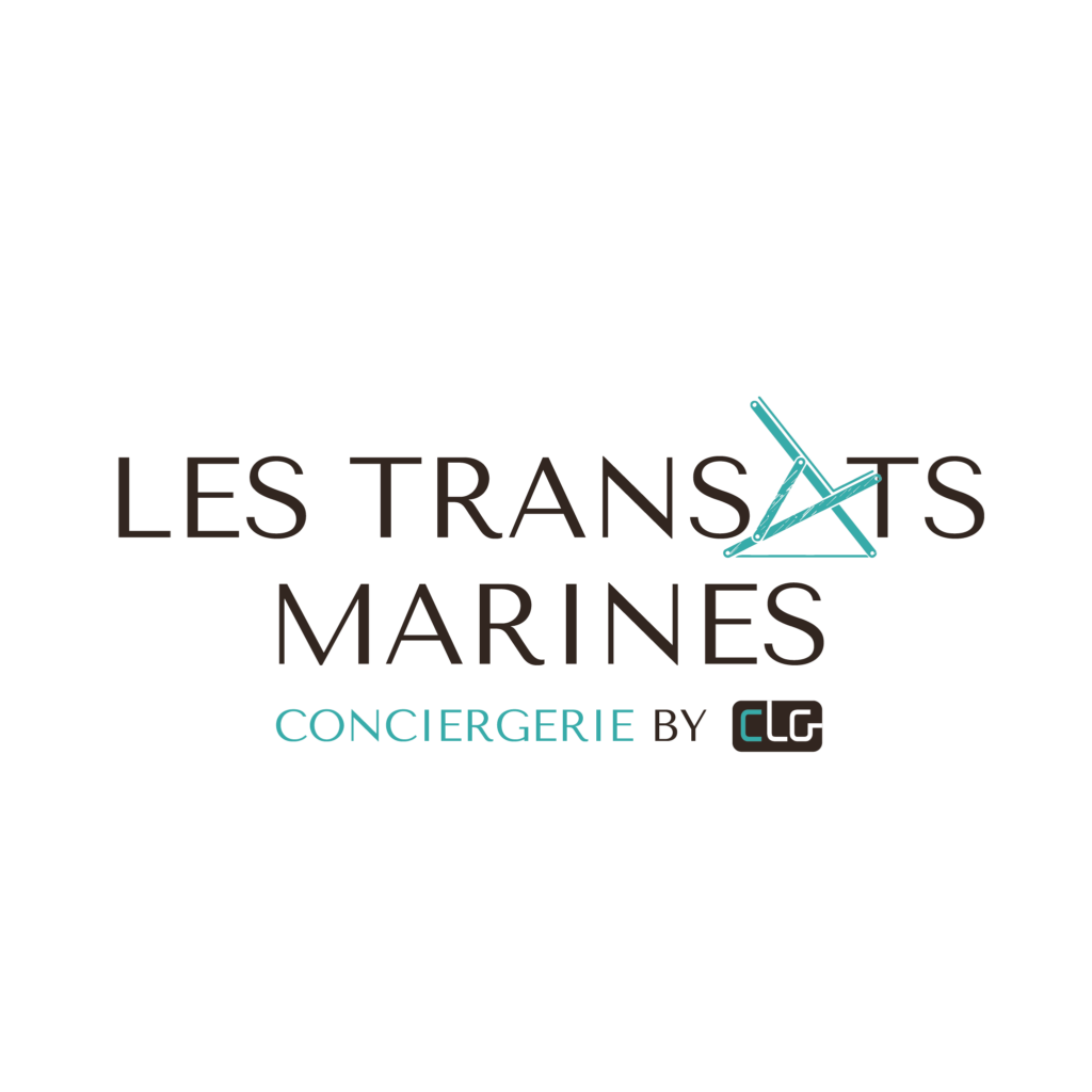 Logo pour les Transats Marines créé par K unique, agence de communication à Quimper